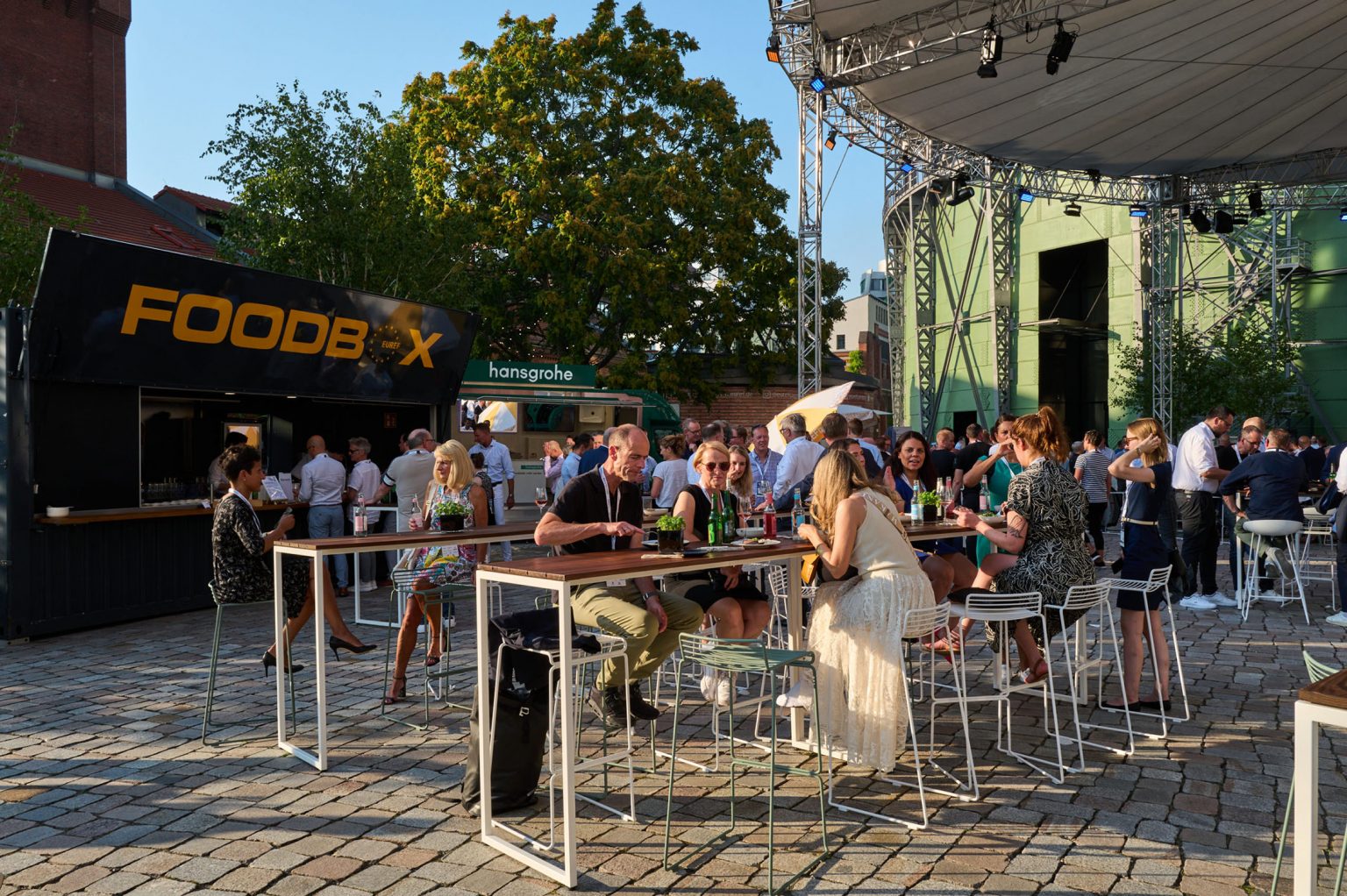 Event auf dem EUREF-Plaza vom Dresdner Verpackungstagung, Deutsches Verpackungsinstitut e. V.