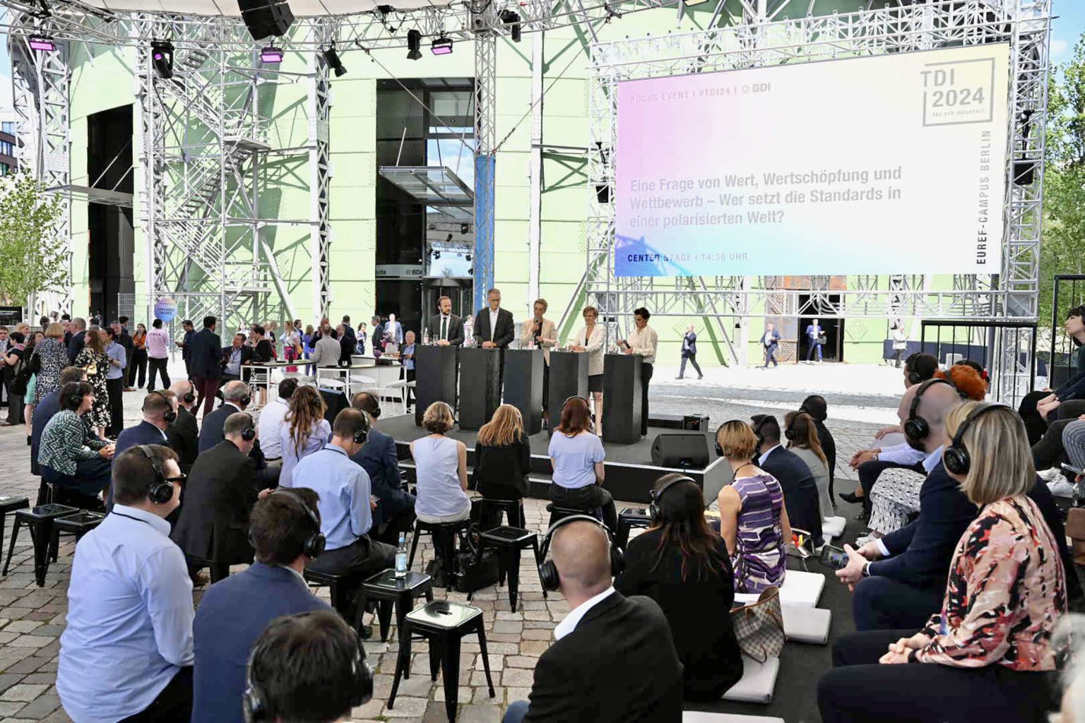 Tag der Industrie 2024 auf dem EUREF-Plaza