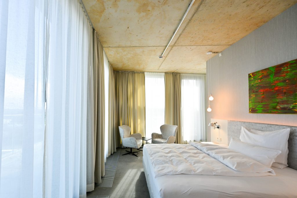 Das Schlafzimmer Work & Sleep EUREF-Campus Düsseldorf