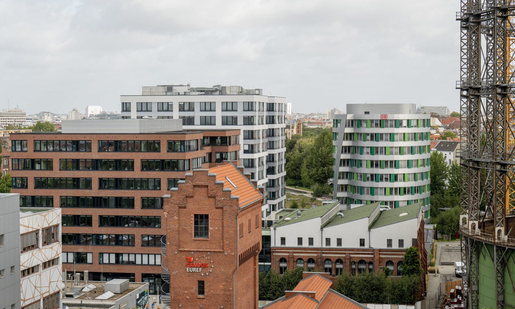 Aufnahme vom Campusgelände